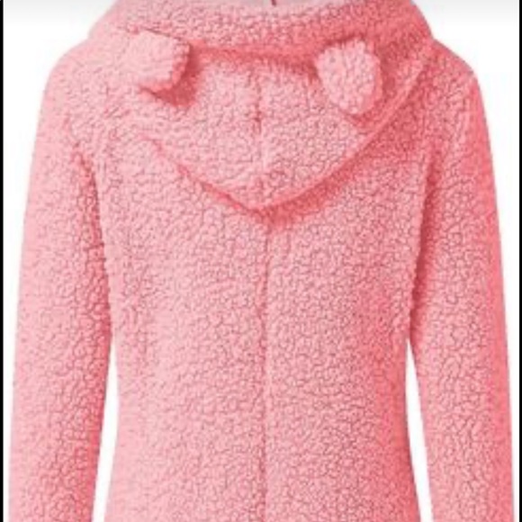Fleecey Sherpa Ear Hooded Romper - new! ✨😍 - Picture 4 of 14